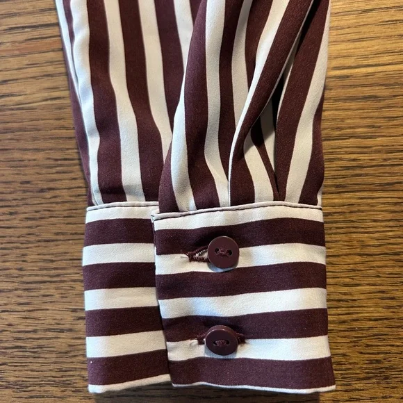 H&M Striped Button-Up Blouse - Picture 3 of 5